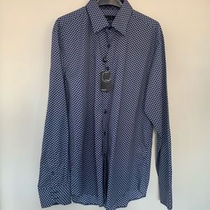 Quieti Printed Long-Sleeve Woven Shirt Men’s L